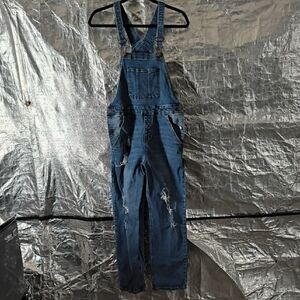 Men's Blue Denim Overalls